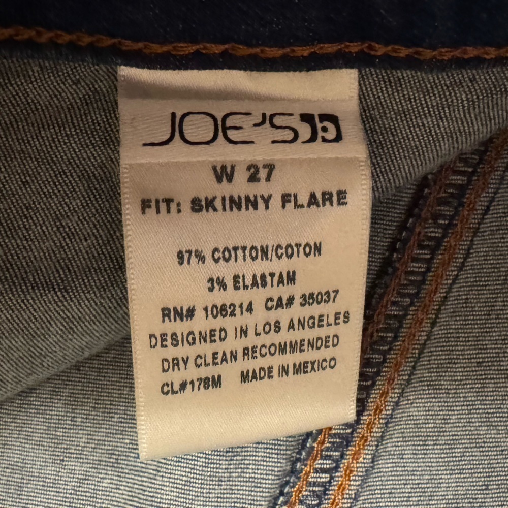 Joes Jeans Skinny flare, size 27 - Picture 4 of 6